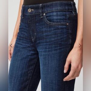 White House Black Market Women's Size 8 Blue Crop Jeans Mid-Rise